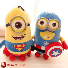 Super hero plush toy fabric minion toy